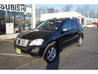 mercedes benz m class 2009 black suv ml350 4matic gasoline 6 cylinders all whee drive automatic 07724