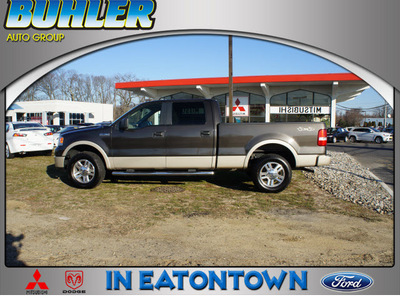 ford f 150 2007 dark stone lariat gasoline 8 cylinders 4 wheel drive automatic with overdrive 07724