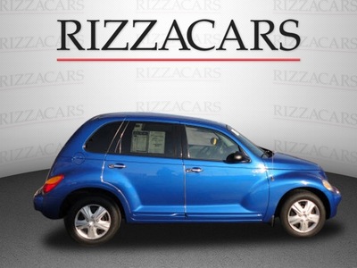 chrysler pt cruiser 2005 blue wagon touring gasoline 4 cylinders front wheel drive automatic with overdrive 60546