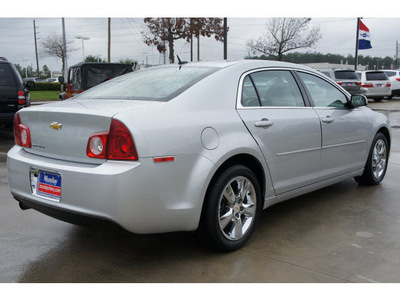 chevrolet malibu 2011 silver sedan lt gasoline 4 cylinders front wheel drive 6 speed automatic 77090