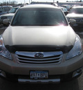 subaru outback 2010 gold wagon 2 5i limited gasoline 4 cylinders all whee drive autostick 55811