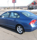 honda civic 2008 blue sedan ex gasoline 4 cylinders front wheel drive automatic 55811