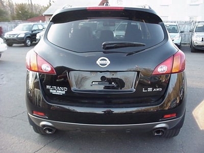 nissan murano 2009 black suv le gasoline 6 cylinders all whee drive cont  variable trans  06019