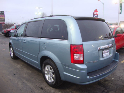 chrysler town country 2008 lt  blue van touring gasoline 6 cylinders front wheel drive automatic 60443