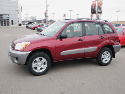 toyota rav4 2005 red suv gasoline 4 cylinders all whee drive automatic with overdrive 56001