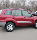 toyota rav4 2005 red suv gasoline 4 cylinders all whee drive automatic with overdrive 56001
