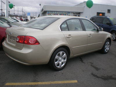 kia optima 2007 tan sedan gasoline 4 cylinders front wheel drive automatic 13502