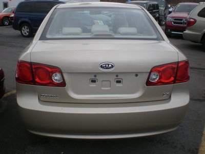 kia optima 2007 tan sedan gasoline 4 cylinders front wheel drive automatic 13502