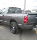 dodge ram 1500 2008 gray pickup truck gasoline 6 cylinders rear wheel drive automatic with overdrive 13502