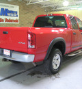 dodge ram pickup 1500 2002 red slt gasoline 8 cylinders 4 wheel drive automatic with overdrive 44883