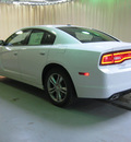 dodge charger 2012 white sedan sxt gasoline 6 cylinders all whee drive automatic 44883