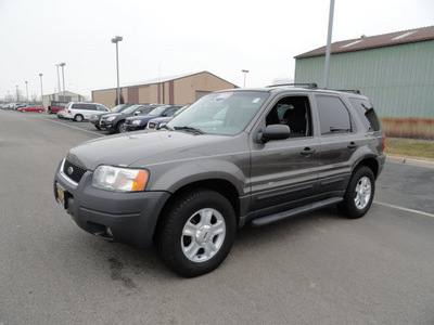 ford escape 2003 dk  gray suv xlt gasoline 6 cylinders dohc front wheel drive automatic 60915