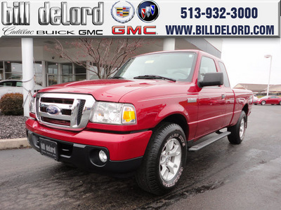 ford ranger 2009 dk  red xlt gasoline 6 cylinders 4 wheel drive automatic 45036