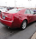 cadillac cts 2009 red sedan 3 6l v6 gasoline 6 cylinders all whee drive automatic 45036