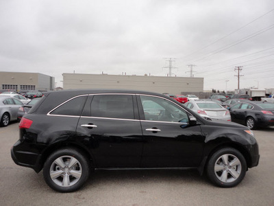 acura mdx 2012 black suv tech ent awd gasoline 6 cylinders all whee drive automatic with overdrive 60462