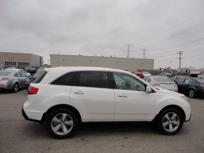 acura mdx 2012 white suv tech awd gasoline 6 cylinders all whee drive automatic with overdrive 60462