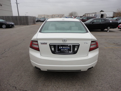 acura tl 2008 white sedan gasoline 6 cylinders front wheel drive automatic with overdrive 60462