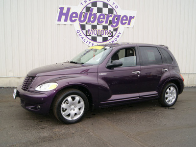chrysler pt cruiser 2004 dark plum wagon touring edition gasoline 4 cylinders front wheel drive automatic 80905