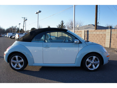 volkswagen new beetle 2010 blue pzev final edition gasoline 5 cylinders front wheel drive automatic 99336