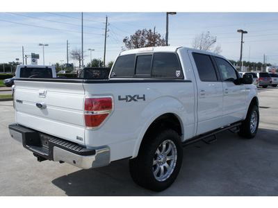 ford f 150 2010 white lariat flex fuel 8 cylinders 4 wheel drive automatic 77090