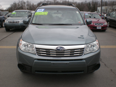 subaru forester 2009 green suv 2 5 x gasoline 4 cylinders all whee drive automatic 13502