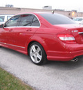 mercedes benz c300 2010 red sedan 4matic gasoline 6 cylinders all whee drive automatic 45840