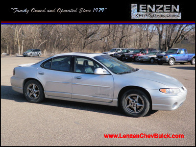 pontiac grand prix 2002 silver sedan gt gasoline 6 cylinders front wheel drive automatic 55318