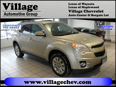 chevrolet equinox 2011 gold suv 2lt gasoline 4 cylinders front wheel drive 6 speed automatic 55391