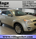 chevrolet equinox 2011 gold suv 2lt gasoline 4 cylinders front wheel drive 6 speed automatic 55391