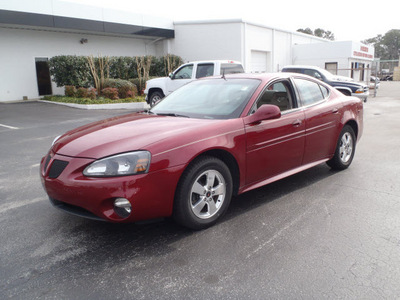 pontiac grand prix 2005 red sedan gt gasoline 6 cylinders front wheel drive automatic 28557