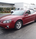 pontiac grand prix 2005 red sedan gt gasoline 6 cylinders front wheel drive automatic 28557