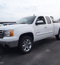 gmc sierra 1500 2012 white pickup truck sle flex fuel 8 cylinders 2 wheel drive automatic with overdrive 28557