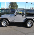 jeep wrangler 2000 silver suv se gasoline 4 cylinders 4 wheel drive automatic 98371