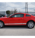 ford mustang 2012 red coupe v6 gasoline 6 cylinders rear wheel drive automatic 77388