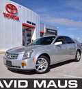 cadillac cts 2007 silver sedan gasoline 6 cylinders rear wheel drive automatic 32771