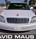 cadillac deville 2004 white sedan gasoline 8 cylinders front wheel drive automatic 32771