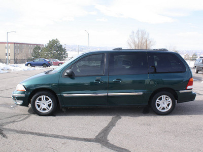 ford windstar 2001 dk  green van se gasoline 6 cylinders front wheel drive automatic with overdrive 80229