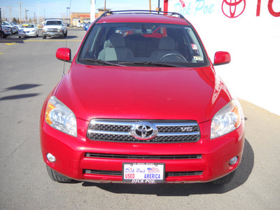 toyota rav4 2008 red suv limited gasoline 6 cylinders 2 wheel drive automatic 79925