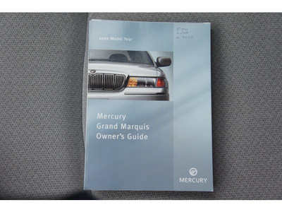 mercury grand marquis 2002 red sedan gs gasoline 8 cylinders rear wheel drive automatic 46036