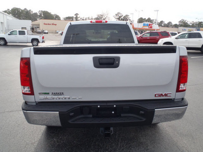 gmc sierra 1500 2012 silver pickup truck sle flex fuel 8 cylinders 2 wheel drive automatic with overdrive 28557