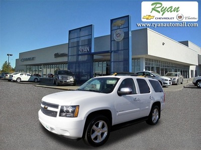 chevrolet tahoe 2007 white suv ltz 8 cylinders automatic 55313