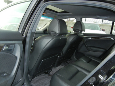 acura tl 2008 black sedan w navi gasoline 6 cylinders front wheel drive automatic 55420