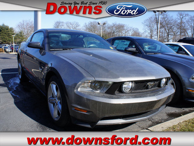 ford mustang 2012 gray coupe gt premium gasoline 8 cylinders rear wheel drive 6 speed manual 08753