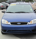 ford focus 2006 blue coupe zx3 gasoline 4 cylinders front wheel drive automatic 33884