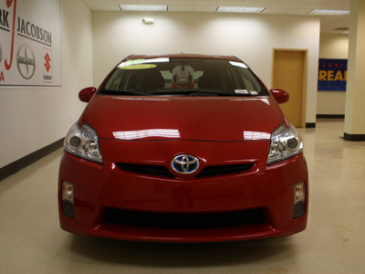 toyota prius 2010 red ii hybrid 4 cylinders front wheel drive automatic 27707