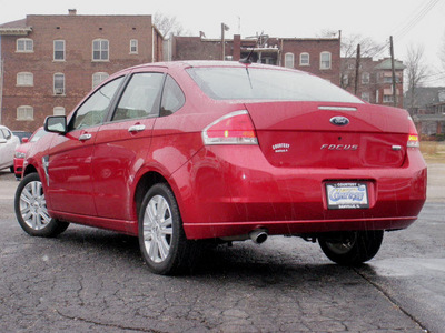 ford focus 2009 red sedan sel gasoline 4 cylinders front wheel drive automatic with overdrive 61832