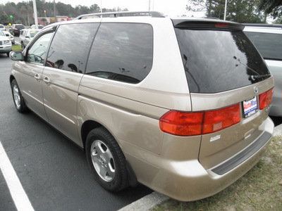 honda odyssey 2000 gold van ex gasoline v6 front wheel drive automatic 34474