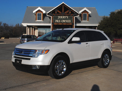 ford edge 2010 white suv sel gasoline 6 cylinders front wheel drive automatic with overdrive 76087