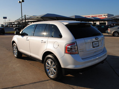 ford edge 2010 white suv sel gasoline 6 cylinders front wheel drive automatic with overdrive 76087