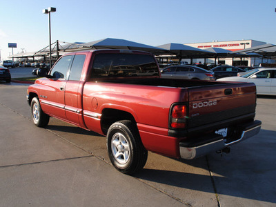 dodge ram pickup 1500 1999 red pickup truck laramie slt gasoline v8 rear wheel drive automatic with overdrive 76087